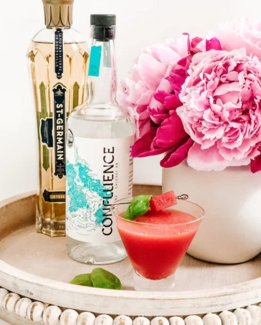 Watermelon Basil Martini