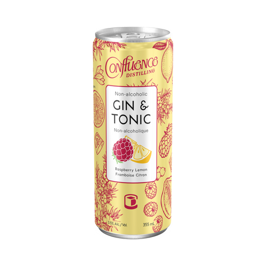 Raspberry Lemon Non-Alcoholic Gin & Tonic
